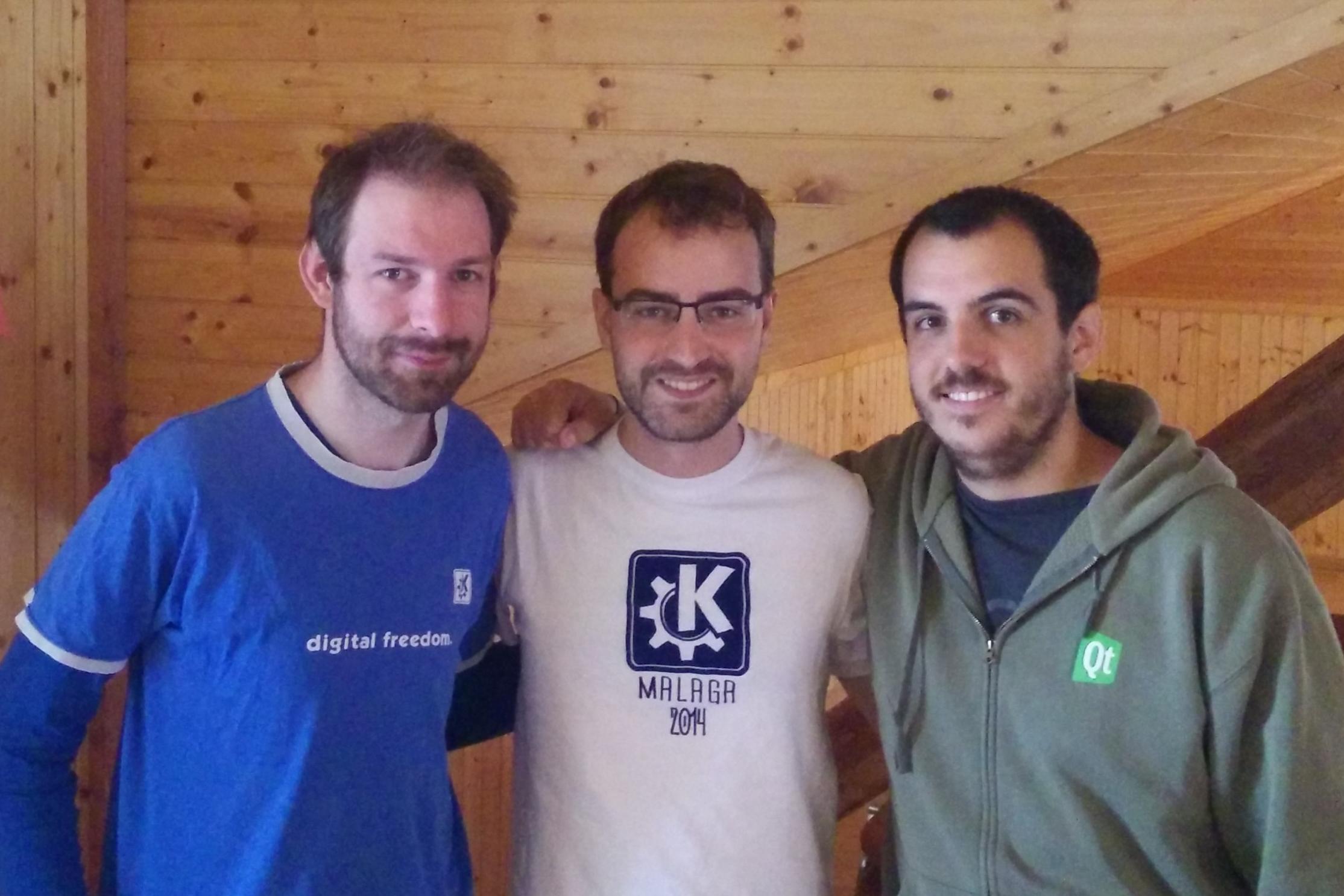KDE Connect team at Randa